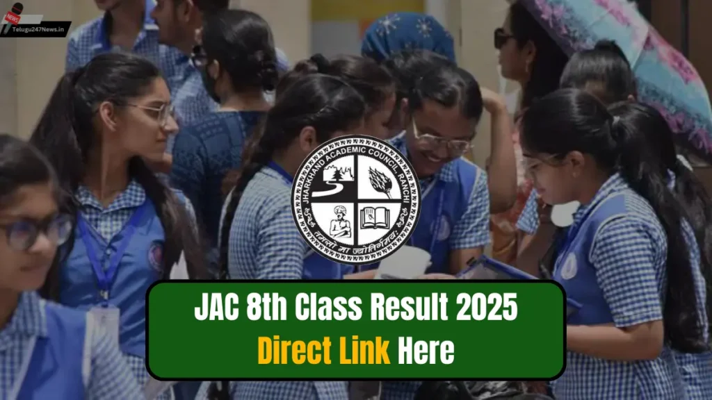 JAC 8th Result 2025