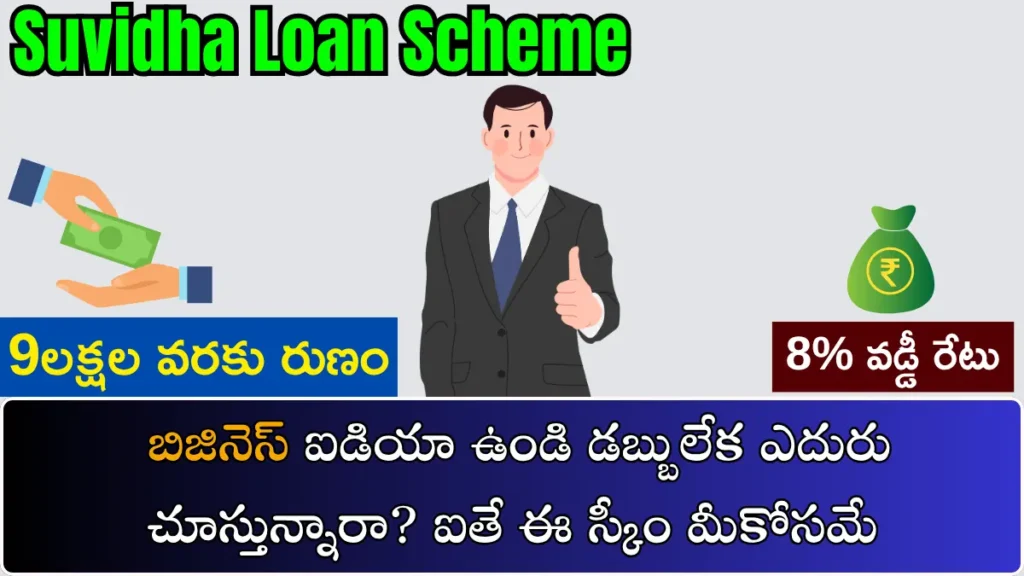 Suvidha Loan Scheme for SC Entrepreneurs