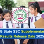 TG SSC Supplementary Results Release Date 2025