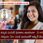 TS EAMCET 2025 Rank vs College vs Branch vs FEE
