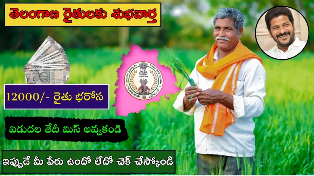 Telangana Rythu Bharosa Scheme 2025