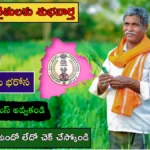 Telangana Rythu Bharosa Scheme 2025