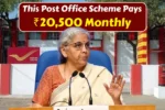 Post Office Monthly Income Plan Gives ₹20,500 to Retirees