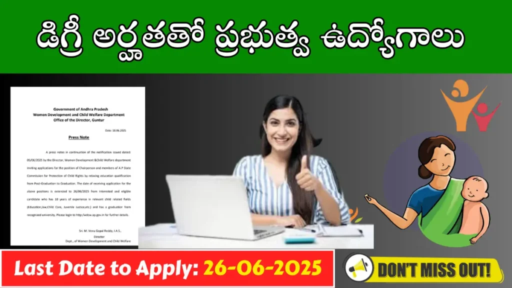 WCD AP Recruitment 2025